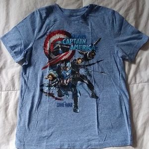 Team captain America shirt